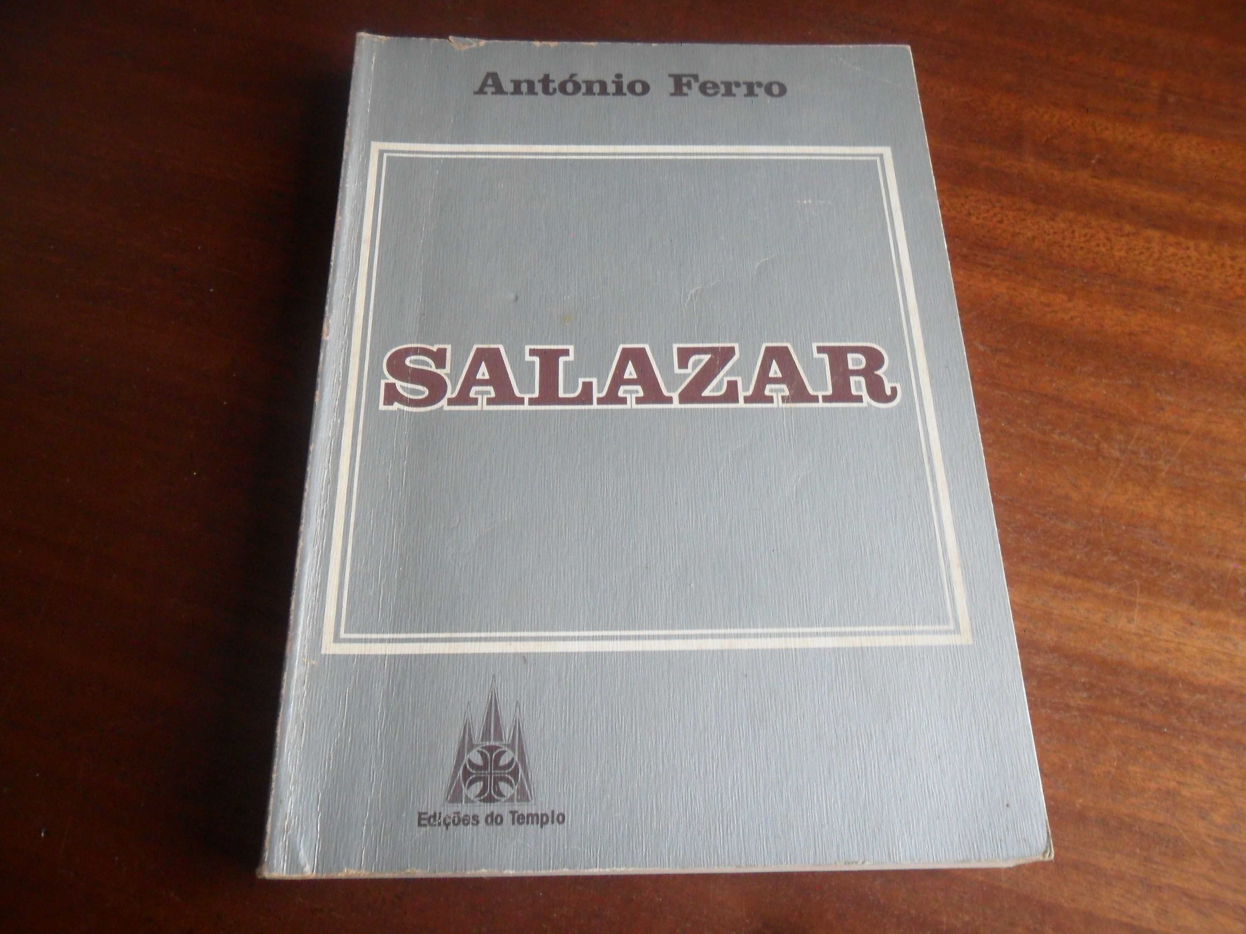 "SALAZAR" O Homem e a Sua Obra de António Ferro - 2ª Edição de 1978