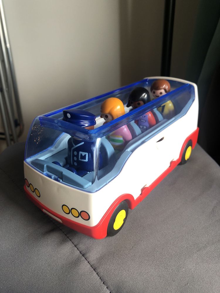 Carrinha de transporte playmobil