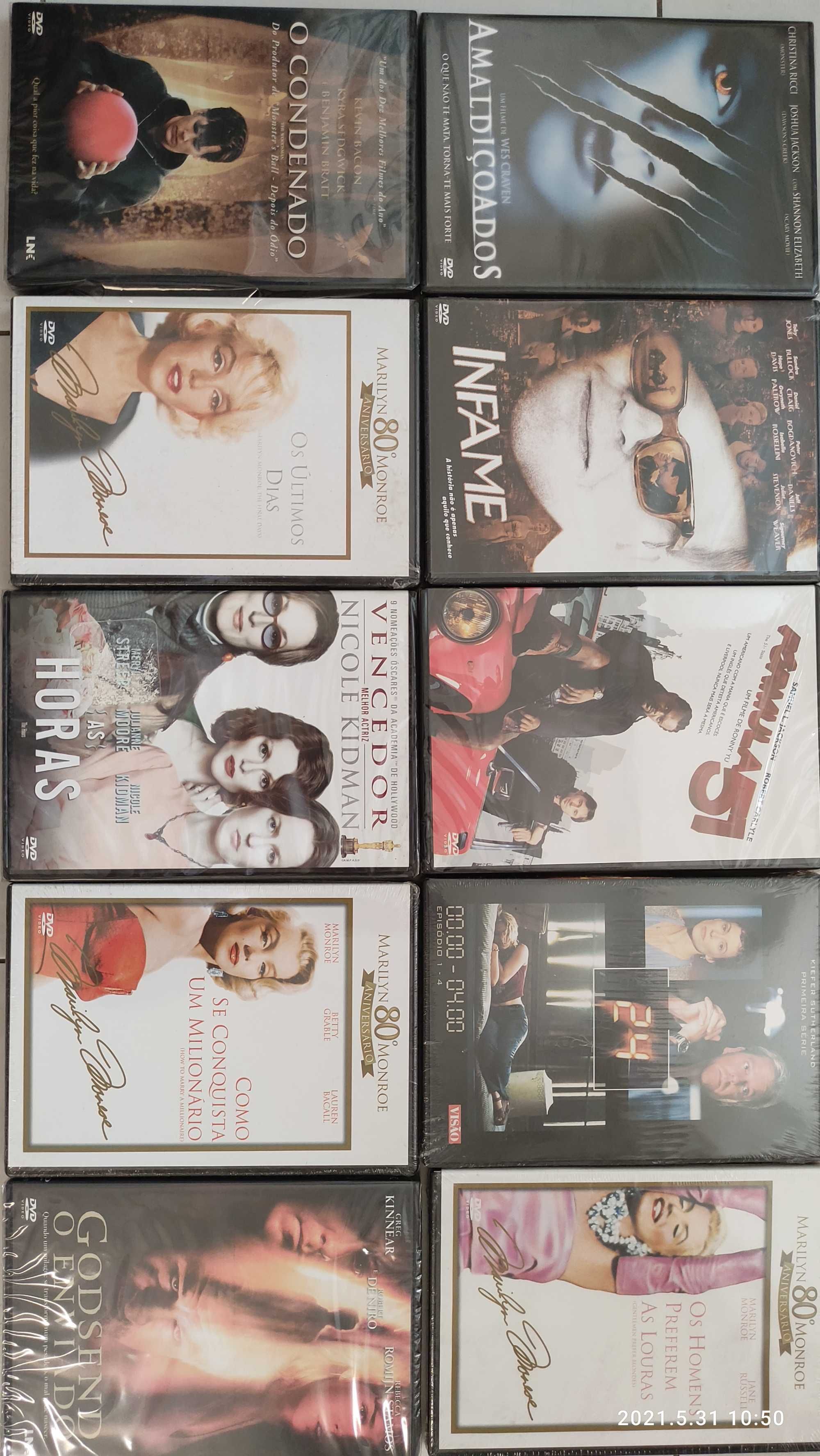 DVD - 18 filmes diversos