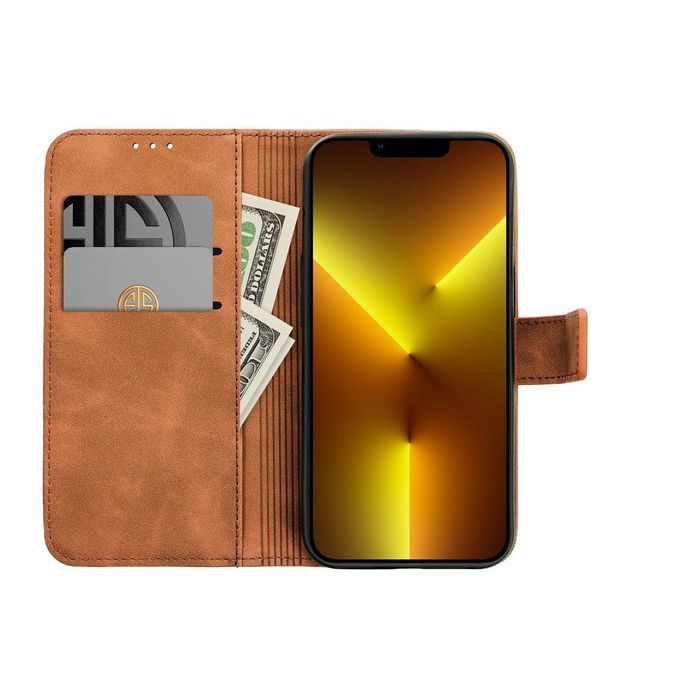 Etui Tender Book do Xiaomi Redmi 12c Brown