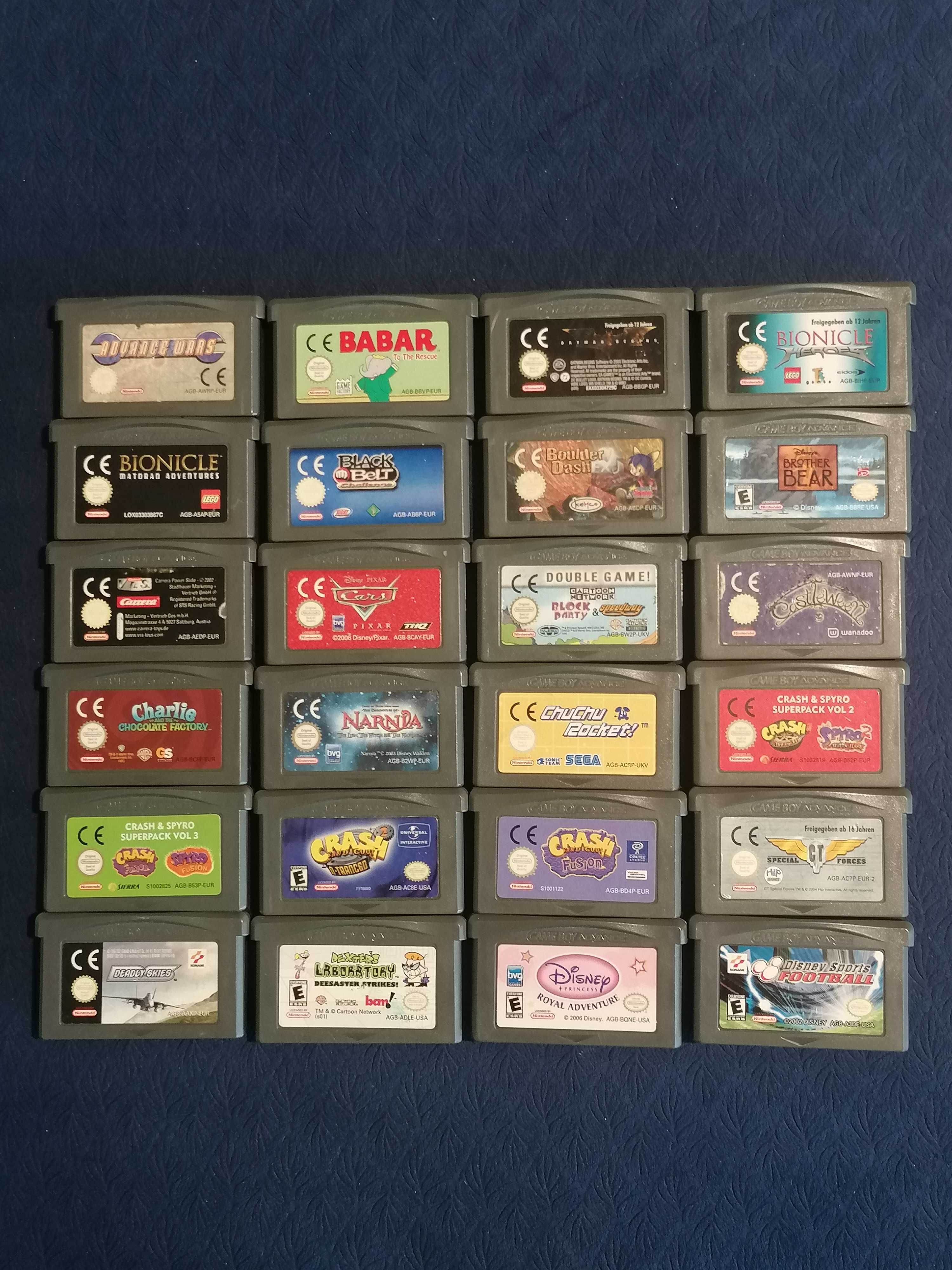 [Gameboy & GameboyColor & GameboyAdvance] Jogos Diversos