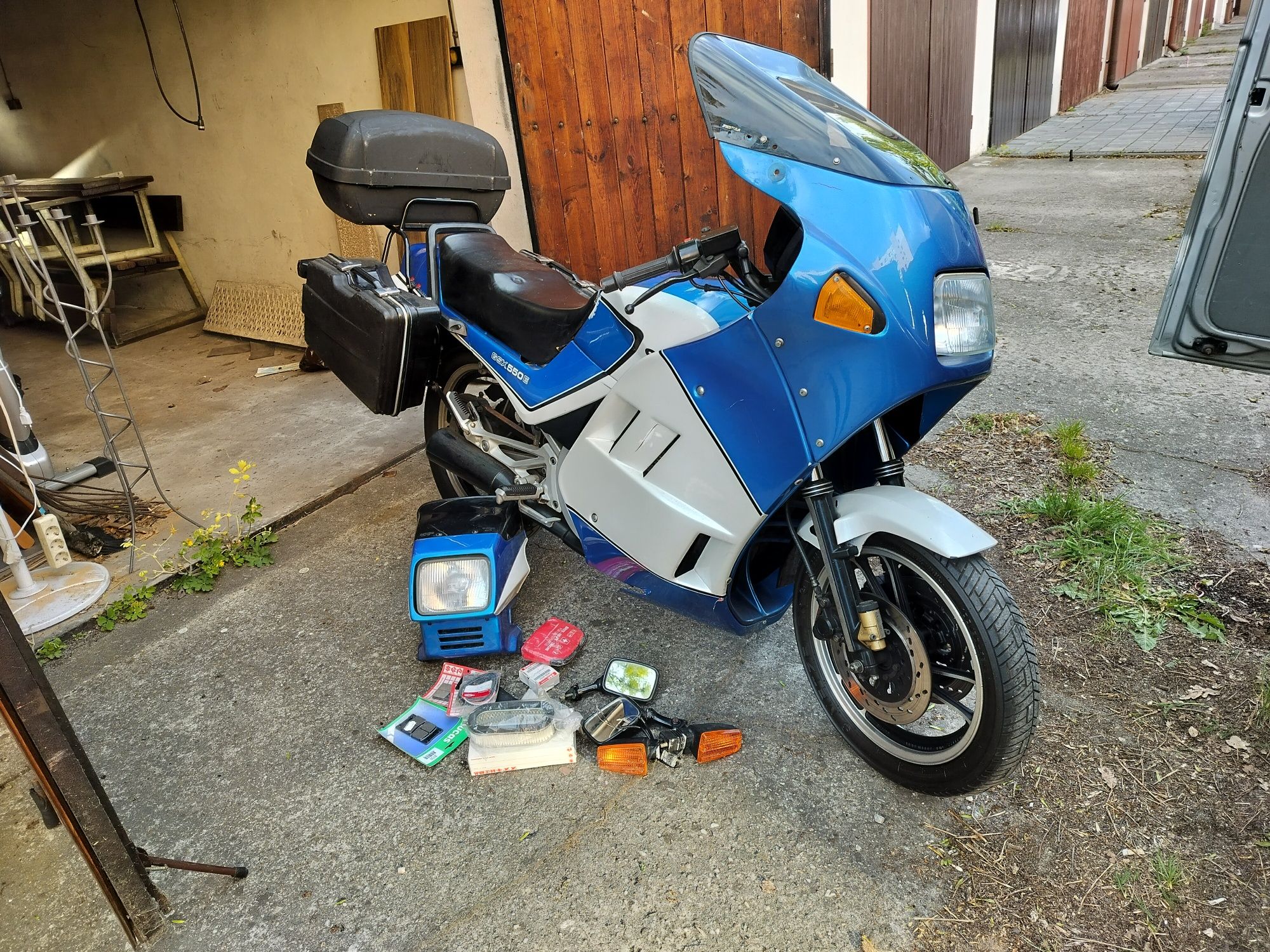 Suzuki GSX 550E Motocykl oryginał.