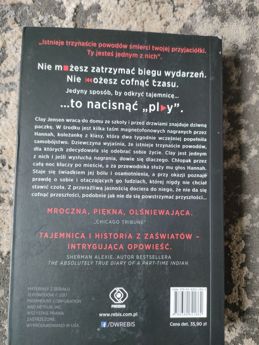 13 powodów książka