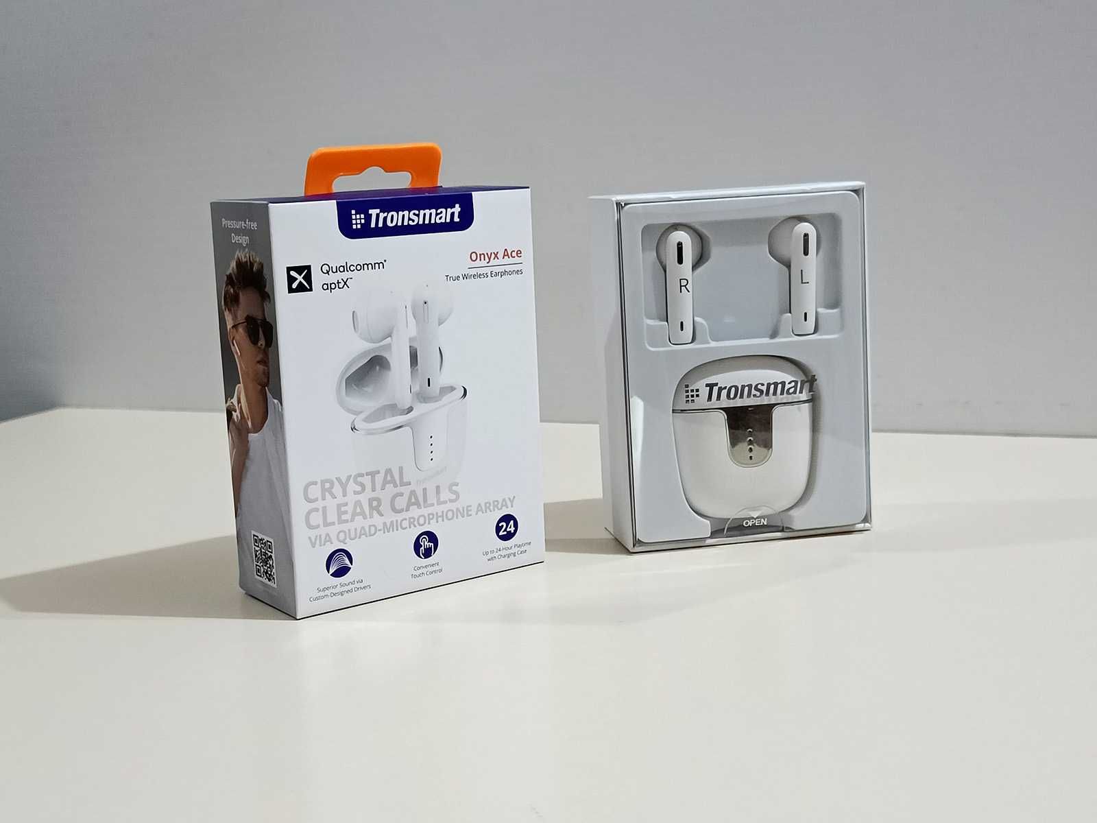 Навушники TWS Tronsmart Onyx Ace White