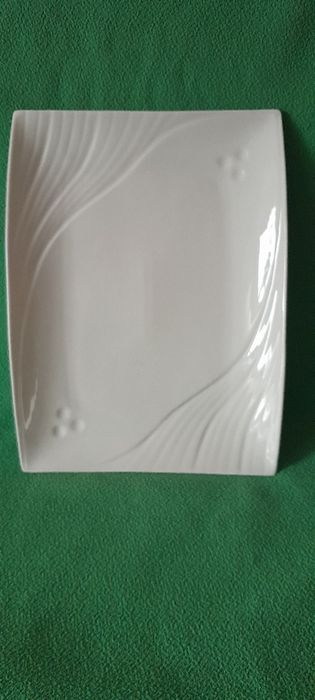Patera porcelanowa ,talerz prostokątny