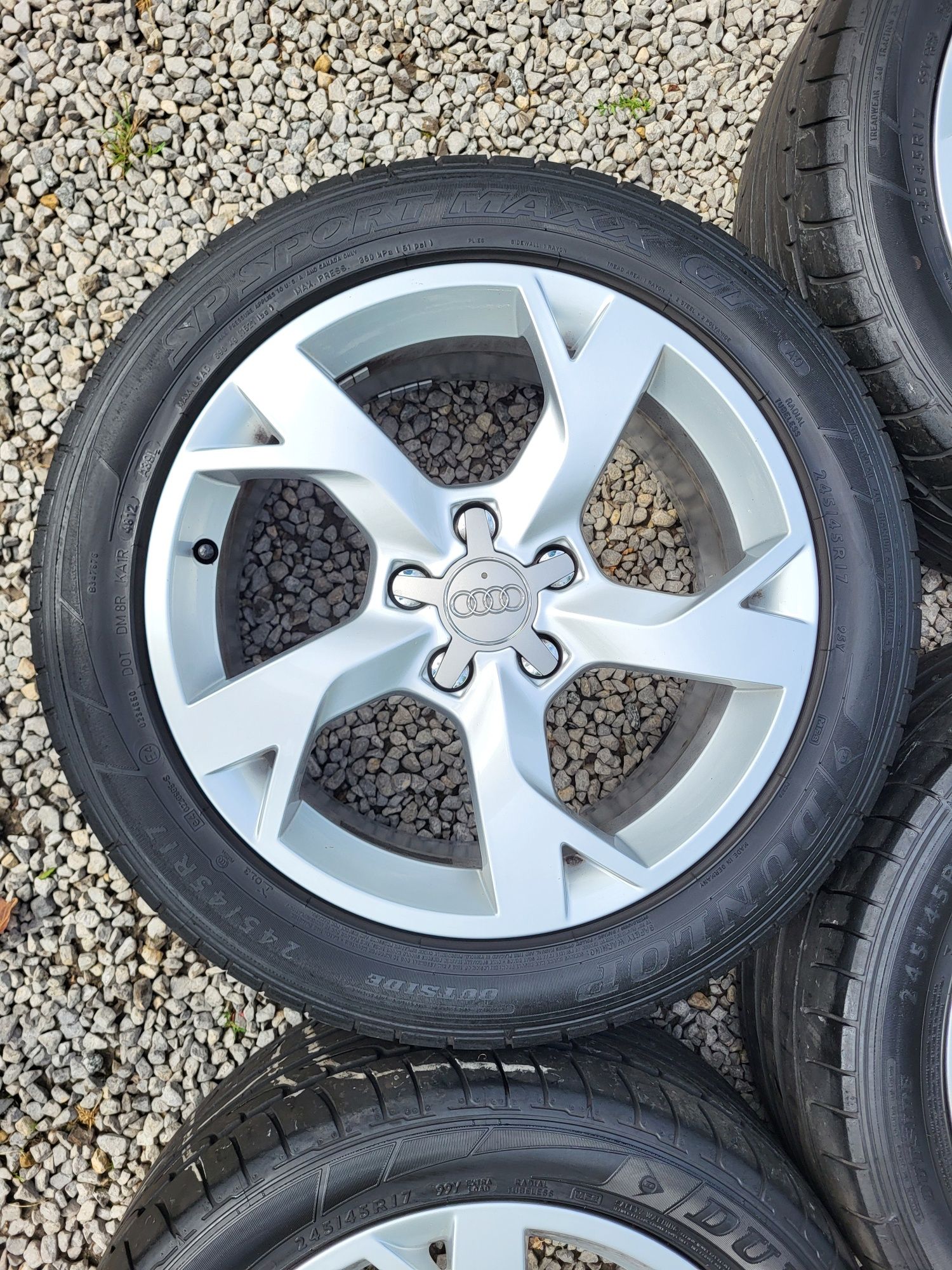 Koła Felgi Aluminiowe Audi 5x112 245/45 R17 ET 48