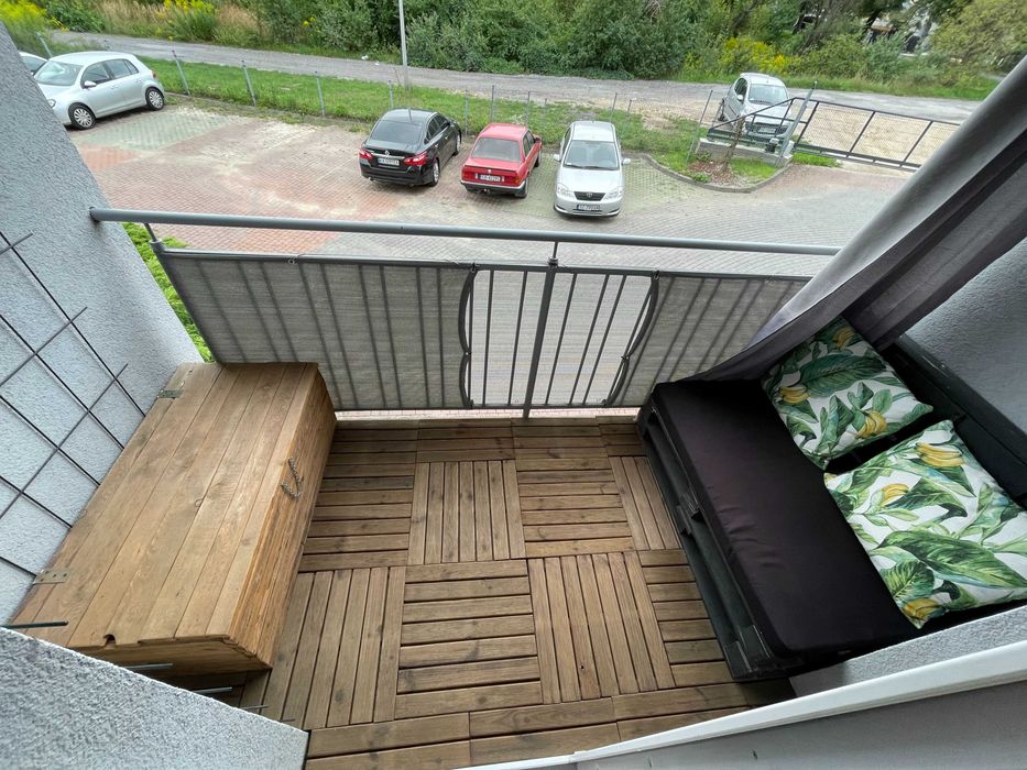 Mieszkanie na wynajem 44m2 z miejscem parkingowym, zamknięte osiedle
