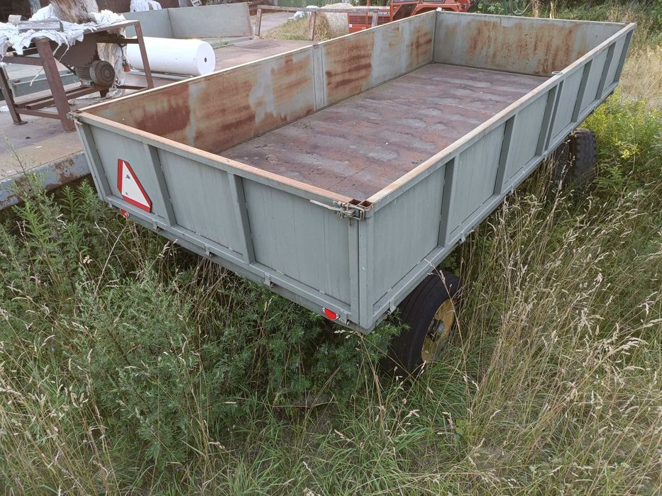 Przyczepa sztywna i wywrotka