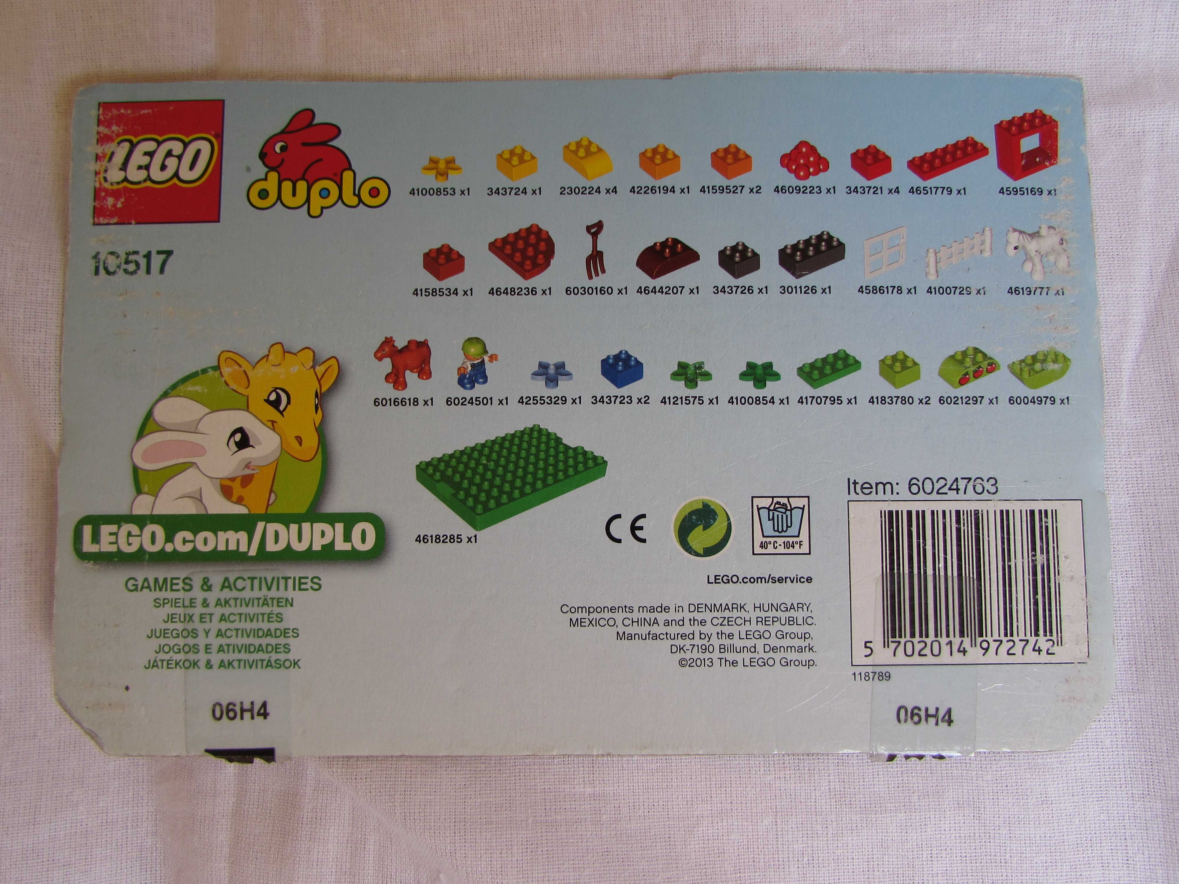 Lego Duplo Mój pierwszy ogród (10517)