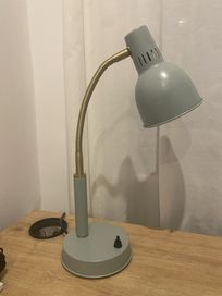 Lampka biurowa Ikea Basterud niebieska