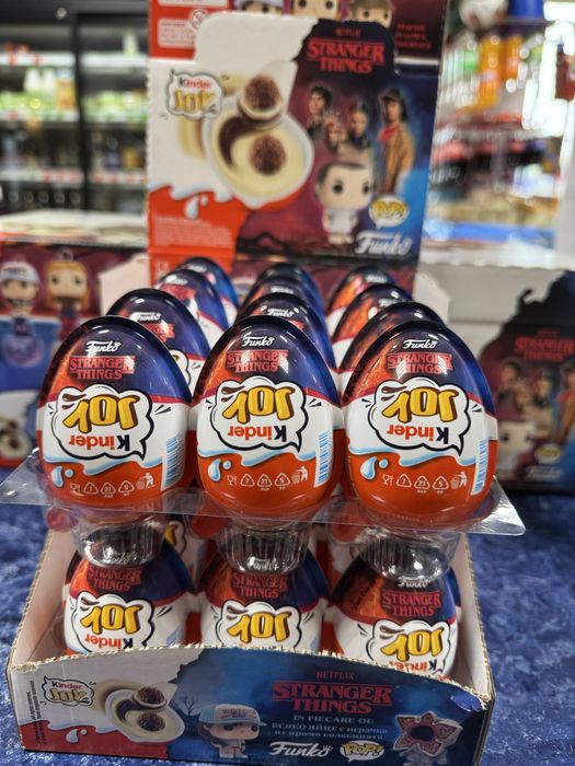 Кіндер джой Дивні дива Kinder Joy STRANGER THINGS FUNKO POP Яйце