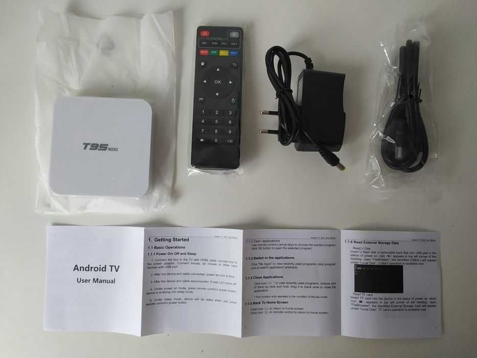 Box Tv Android IPTV T95 Mini Android 10, 4GB RAM 32