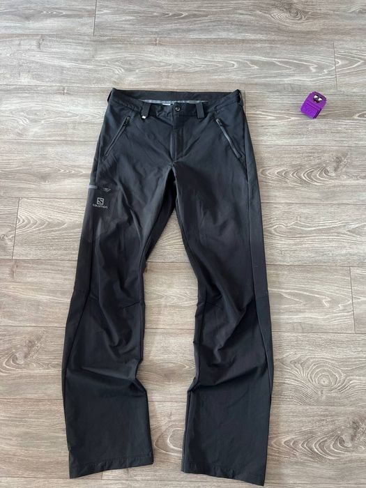 Trekkingowe Spodnie Salomon Climawind Wododoporne Gorpcore