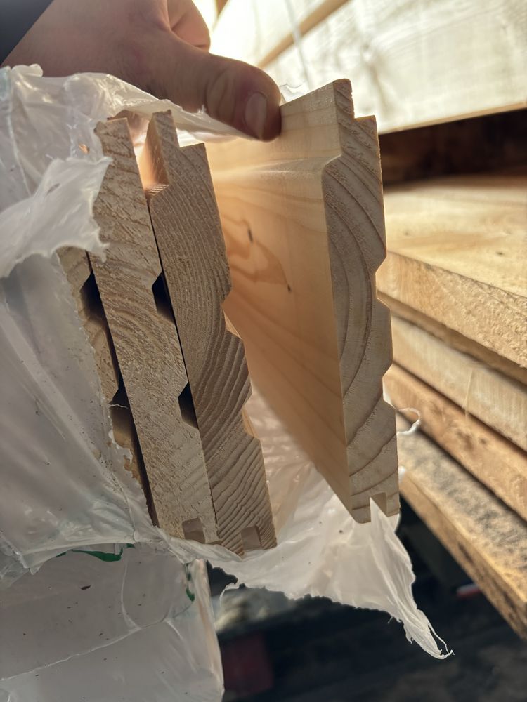 Drewno C 24 KVH suche strugane deska pióro wpust łata więźba