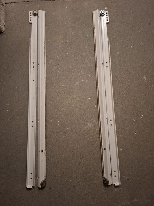 80 cm Prowadnice do szuflady łóżka