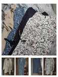 Zestaw sukienek H&M + wiosenny trencz Vila r. 40/42