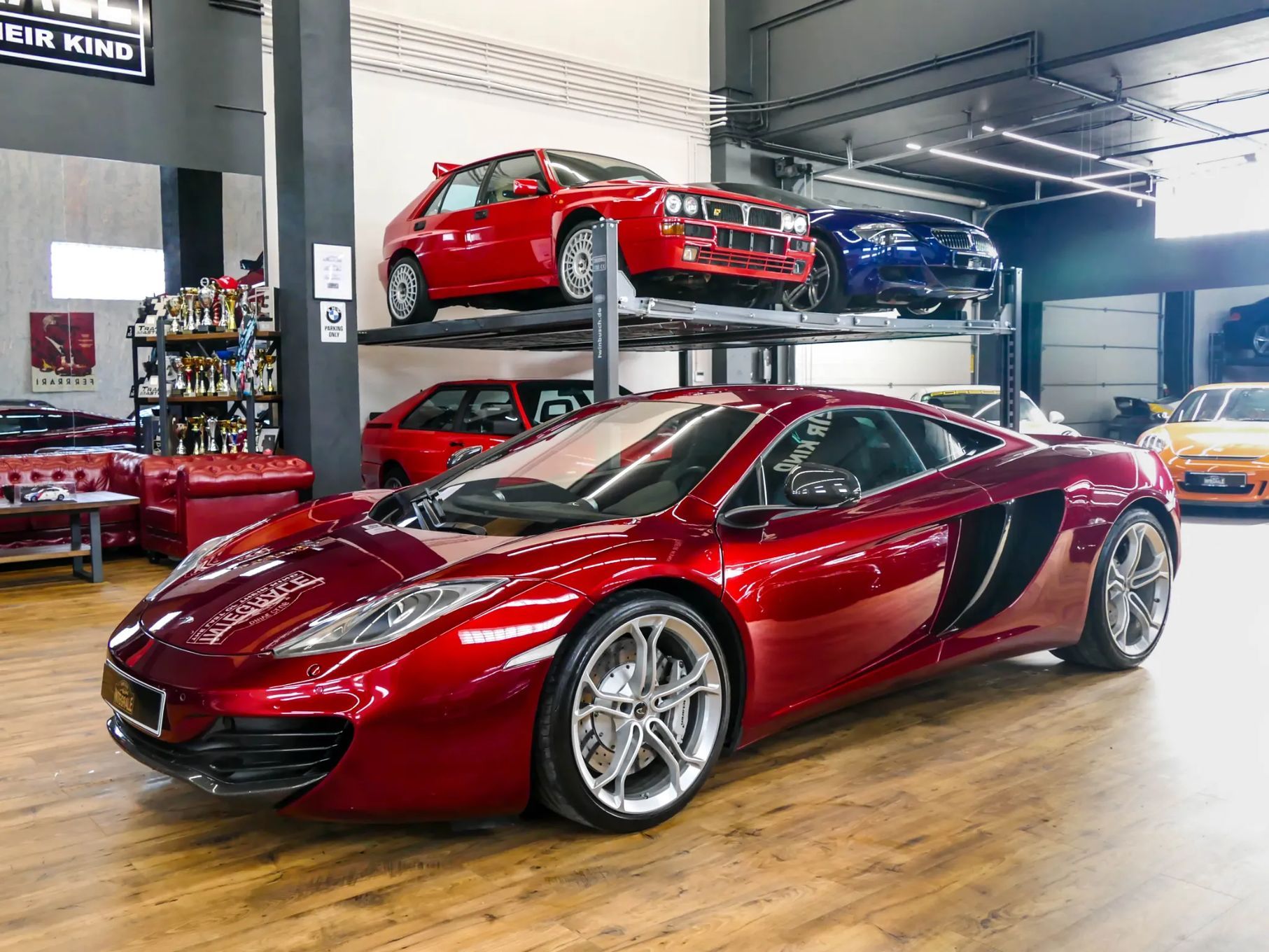 McLaren MP4-12C 1 of 3400, Volcano Red Metallic, Meridian, Carbon, VAT23%