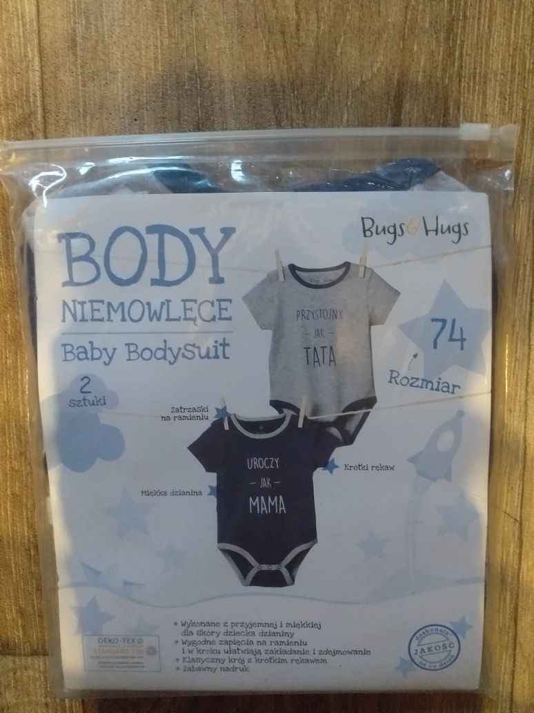 Body z napisami przystojny jak tata .