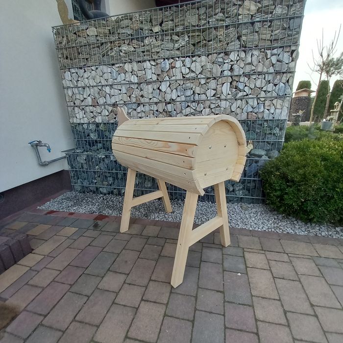Konik drewniany dla dzieci