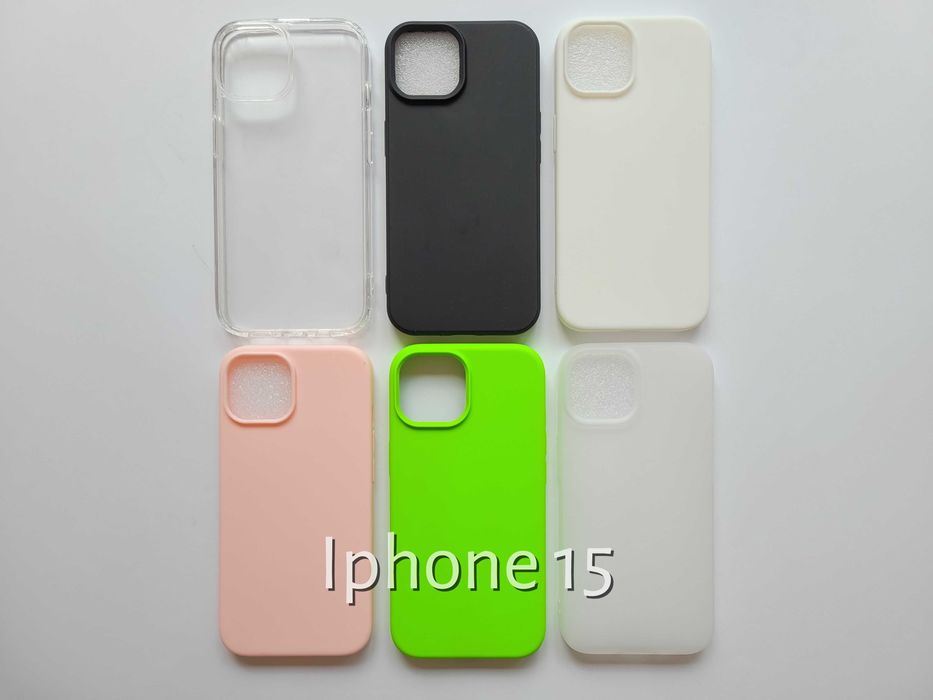 чехол силиконовый iPhone 15 , 15 pro , 15 pro max  ! РАСПРОДАЖА !