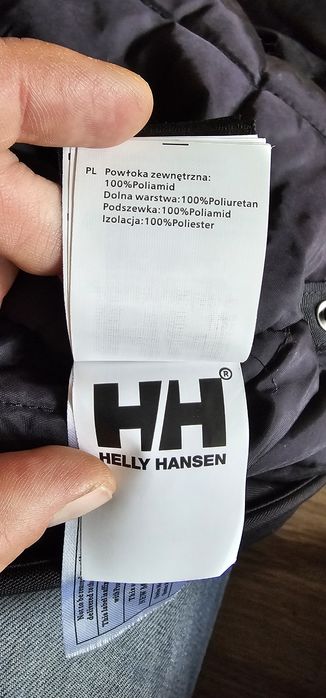 Helly Hansen męska kurtka zimowa z kapturem robocza rozmiar L
