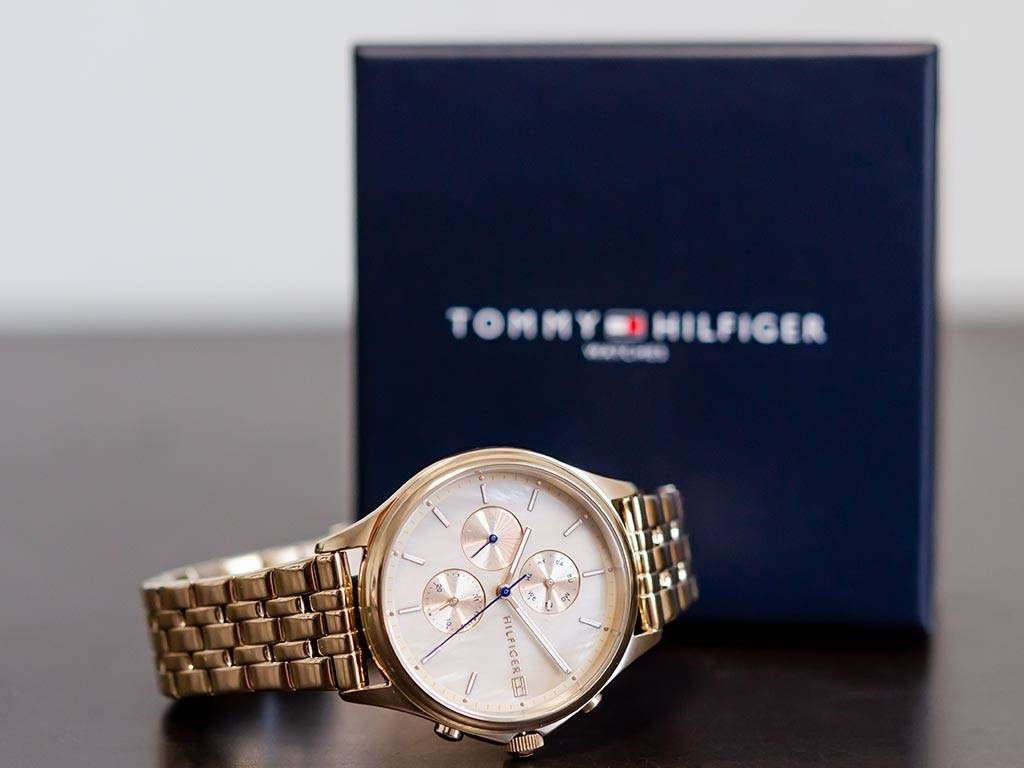 Zegarek damski Tommy Hilfiger model Whitney jasno różowe złoto Nowy!