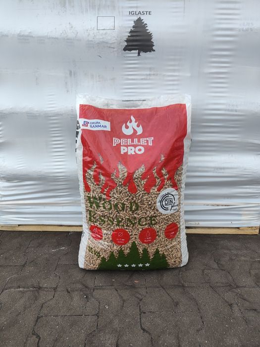 PelletPro polski pellet sosnowy A1 DINplus Dostawa gratis