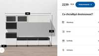 Zestaw RTV IKEA Besta