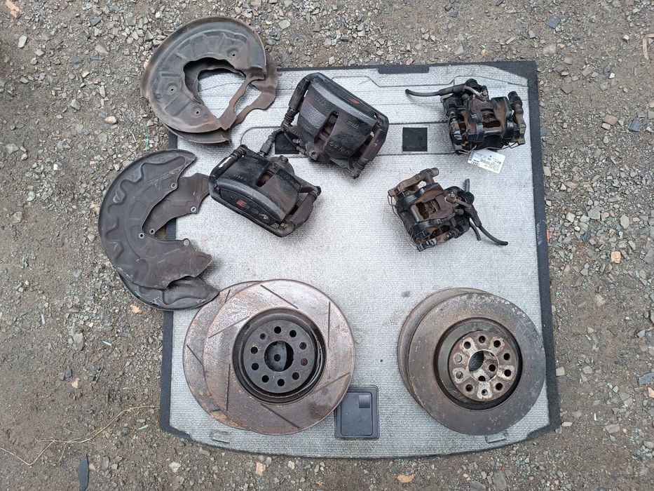 Zaciski tarcze audi s3 8v 340mm zestaw hamulców przód tył