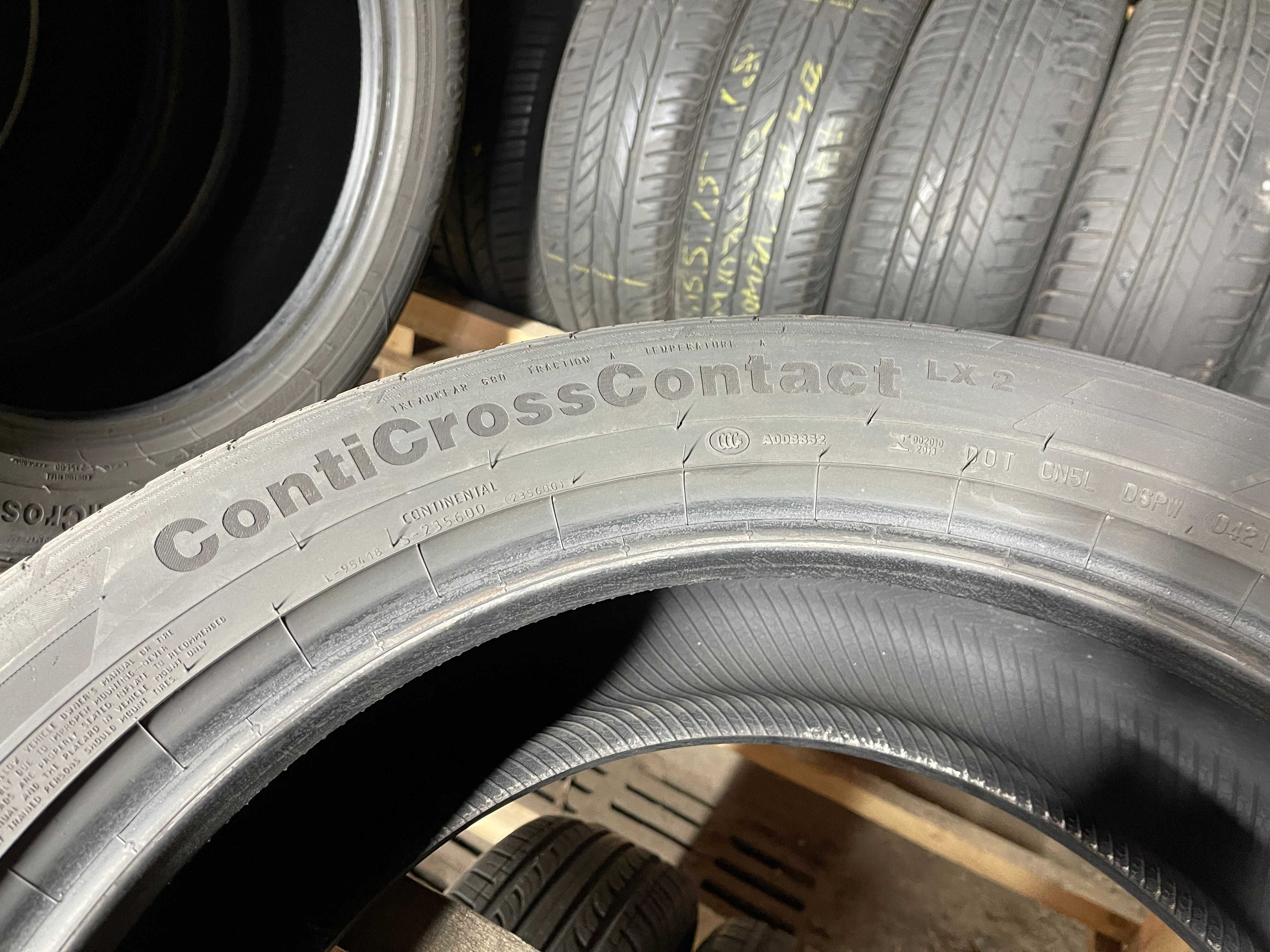 LS560 Літні шини 225/55r18 Continental ContiCrossContact LX2 резина