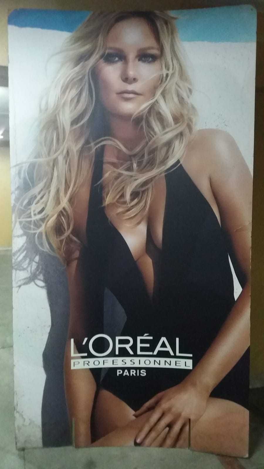 cartaz muito grande (3 mts quadrados) loreal kirsten dunst Outono 2014