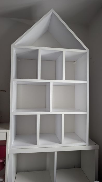 Półka domek szafka biała dziecięca 105x60 regał