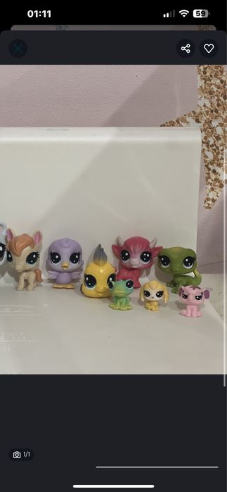 Набір  фигурок Littlest Pet Shop домашні улюбленці