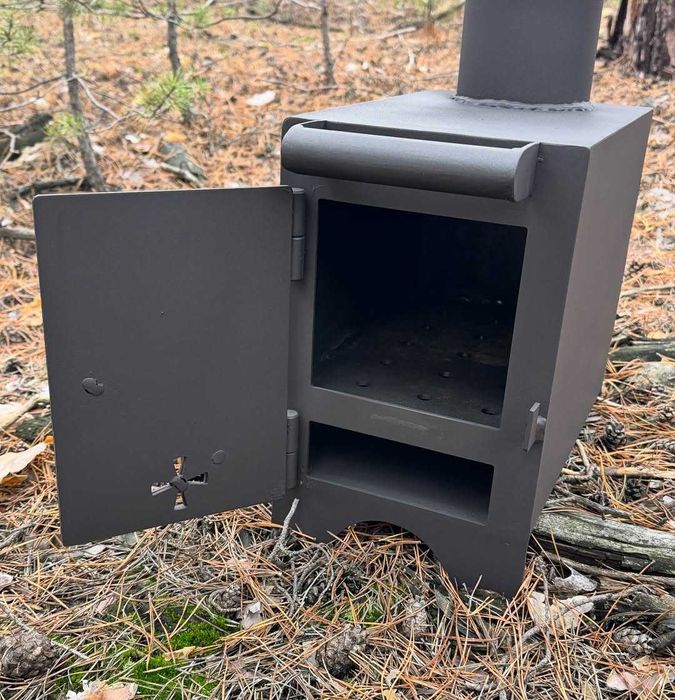 АКЦИЯ! Переносная Буржуйка, 3мм, печь походная, блиндажная, компактная