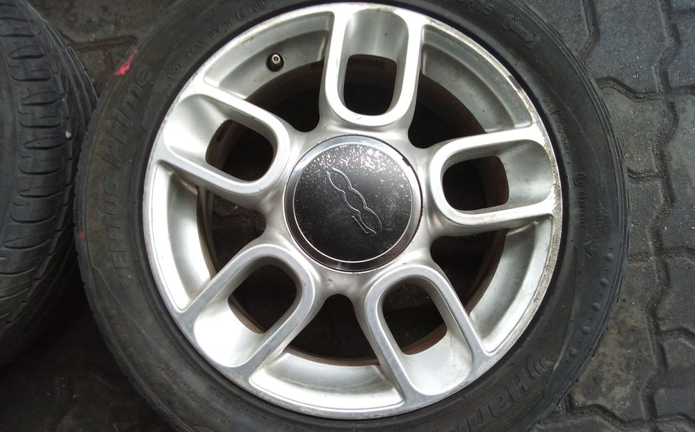 JANTES FIAT 500 R15 FURAÇÃO 4X98