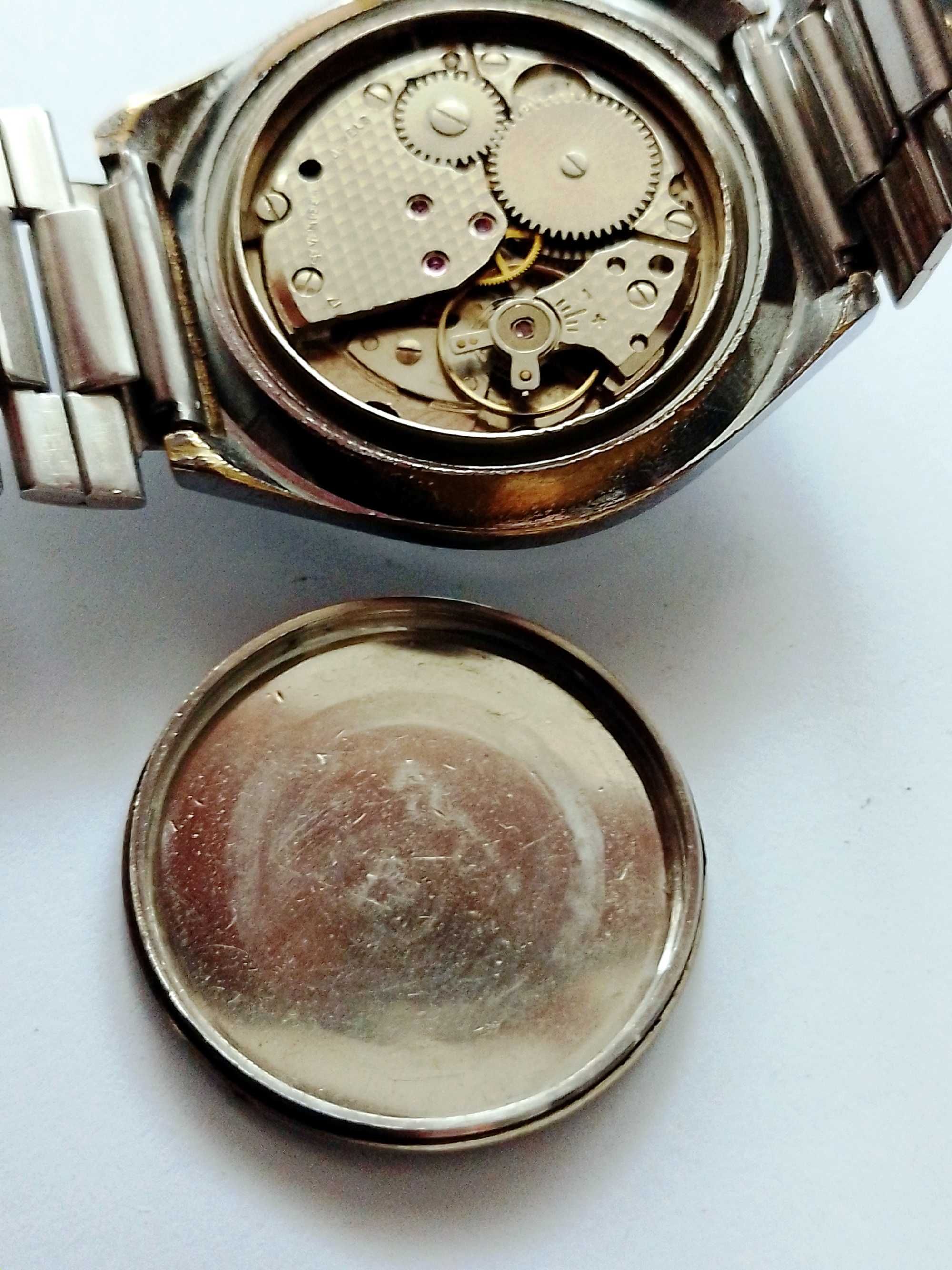 AFLEX z datownikiem męski mechaniczny zegarek