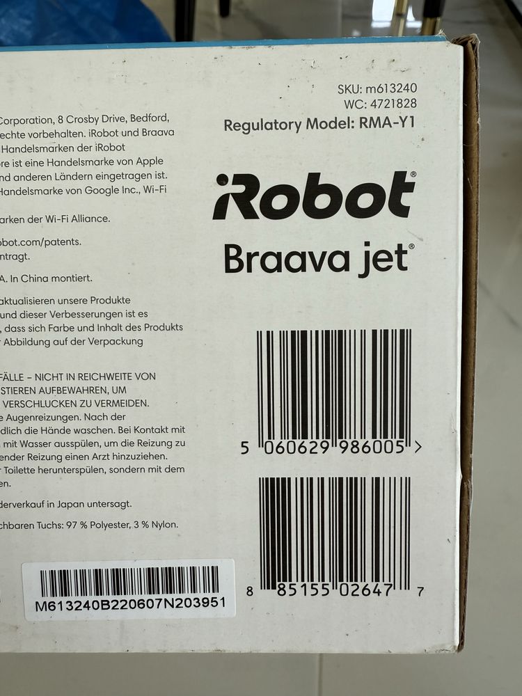 Robot sprzątający IROBOT Braava Jet