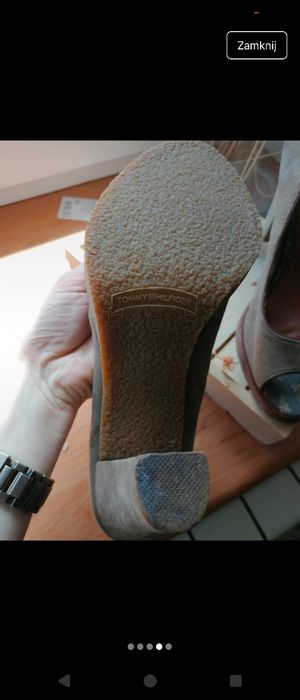 Buty na obcasie tommy Hilfiger
