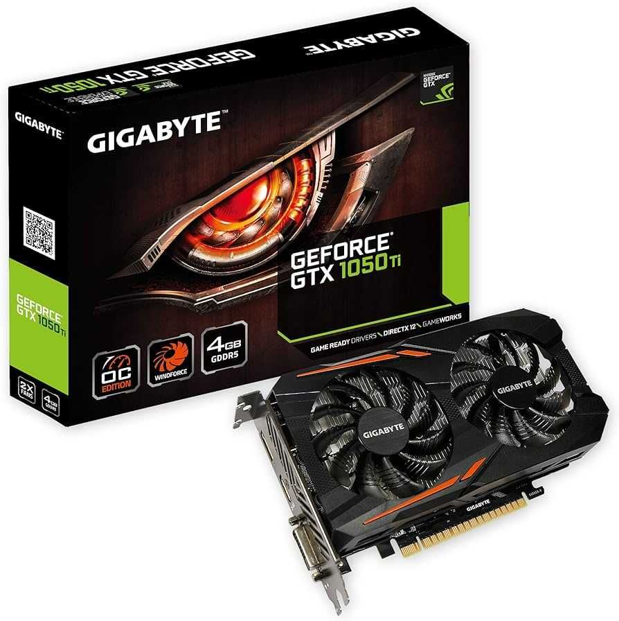 Asus GeForce GTX1050 TI OC 4GB GDDR5 - 90YV0A74-M0NA00