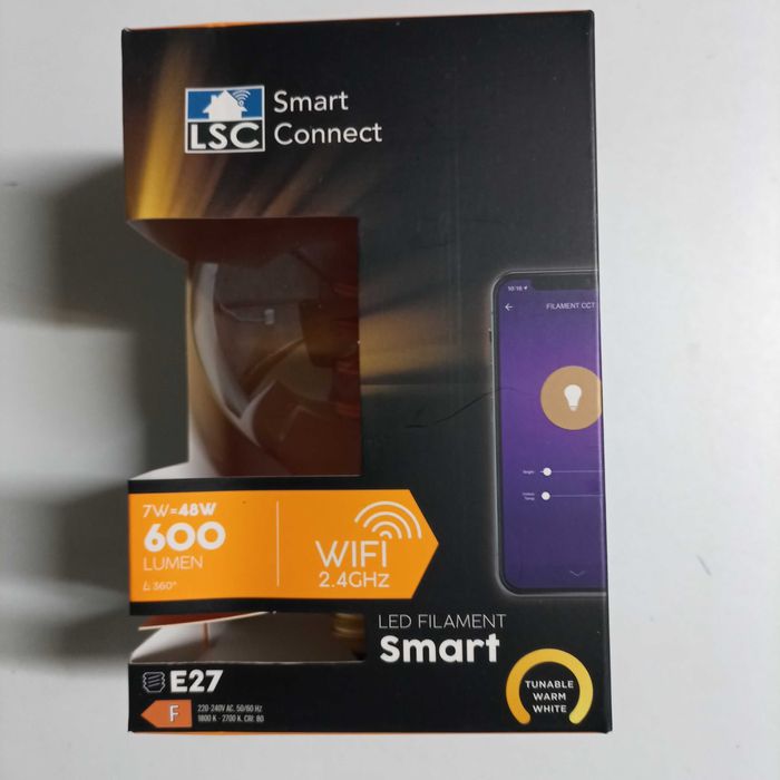 Inteligentna Żarówka dekoracyjna LSC Smart Connect