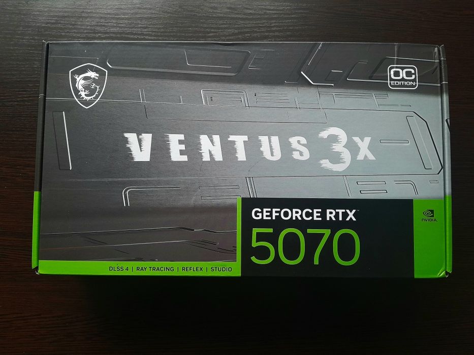 Відеокарта MSI GeForce RTX 5070 12G VENTUS 3X OC