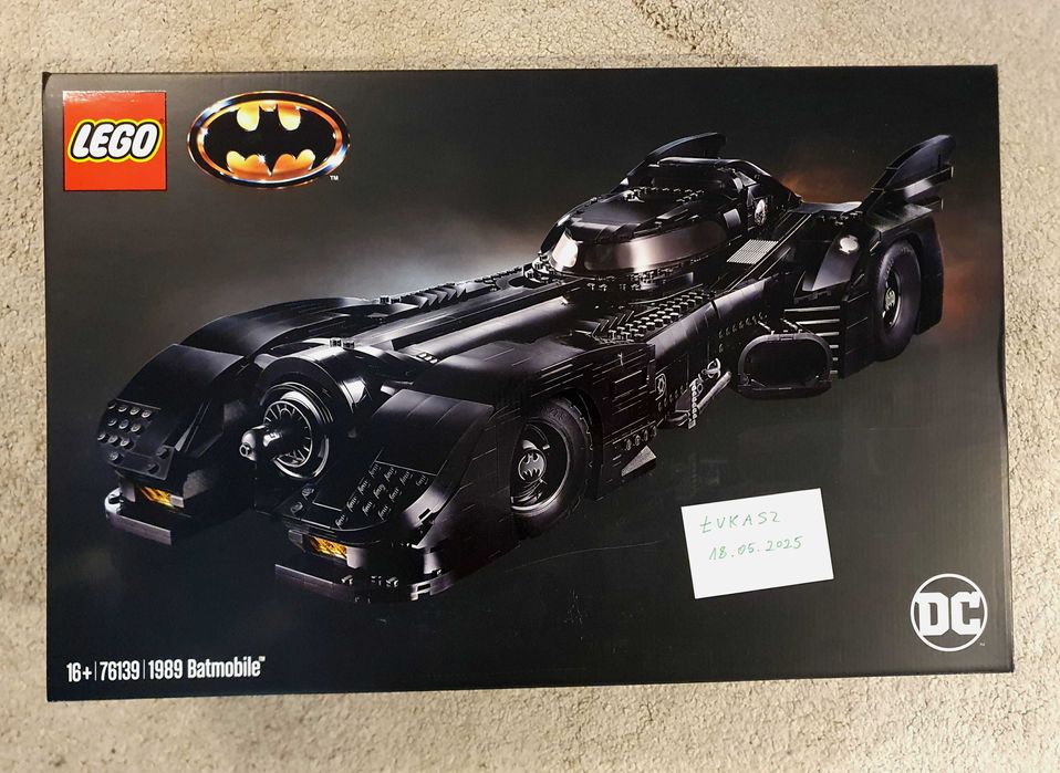 Batman LEGO 76139 DC Super Heroes - 1989 Batmobile