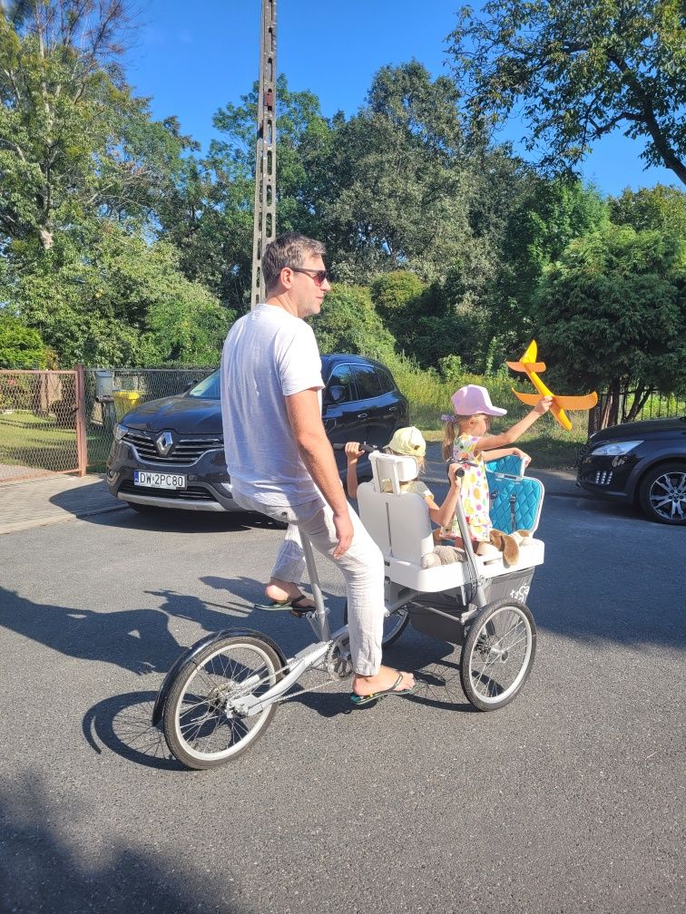 Rower cargo taga bike 2.0 rodzinny do przewożenia dzieci