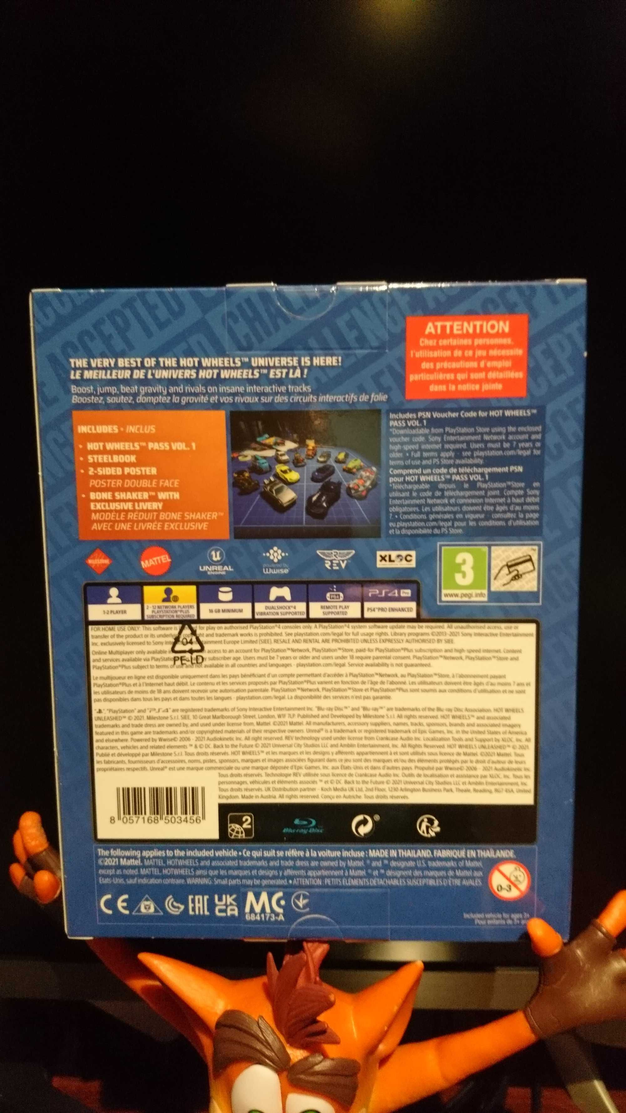 Hot Wheels Unleashed Challenge Accepted Edition PS4-Folia