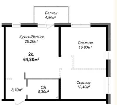 Ремонт Центр, Спецпроект 65 кв.м., Рассрочка!  взнос 50 % ! ЄОселя !