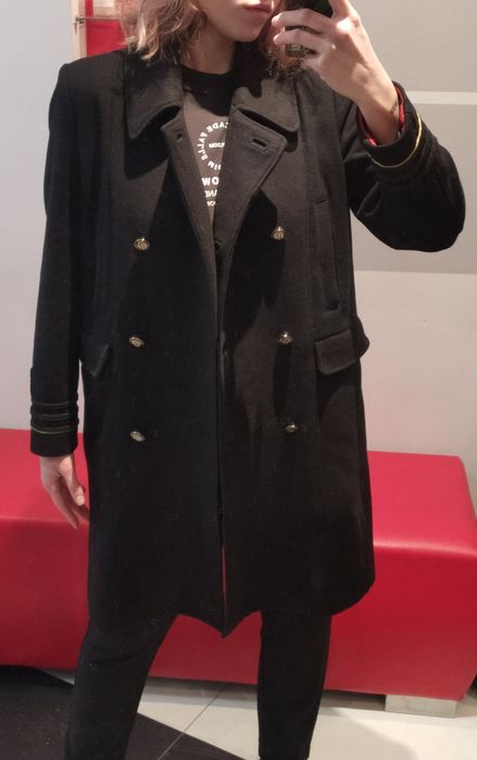 Пальто MANGO жіноче