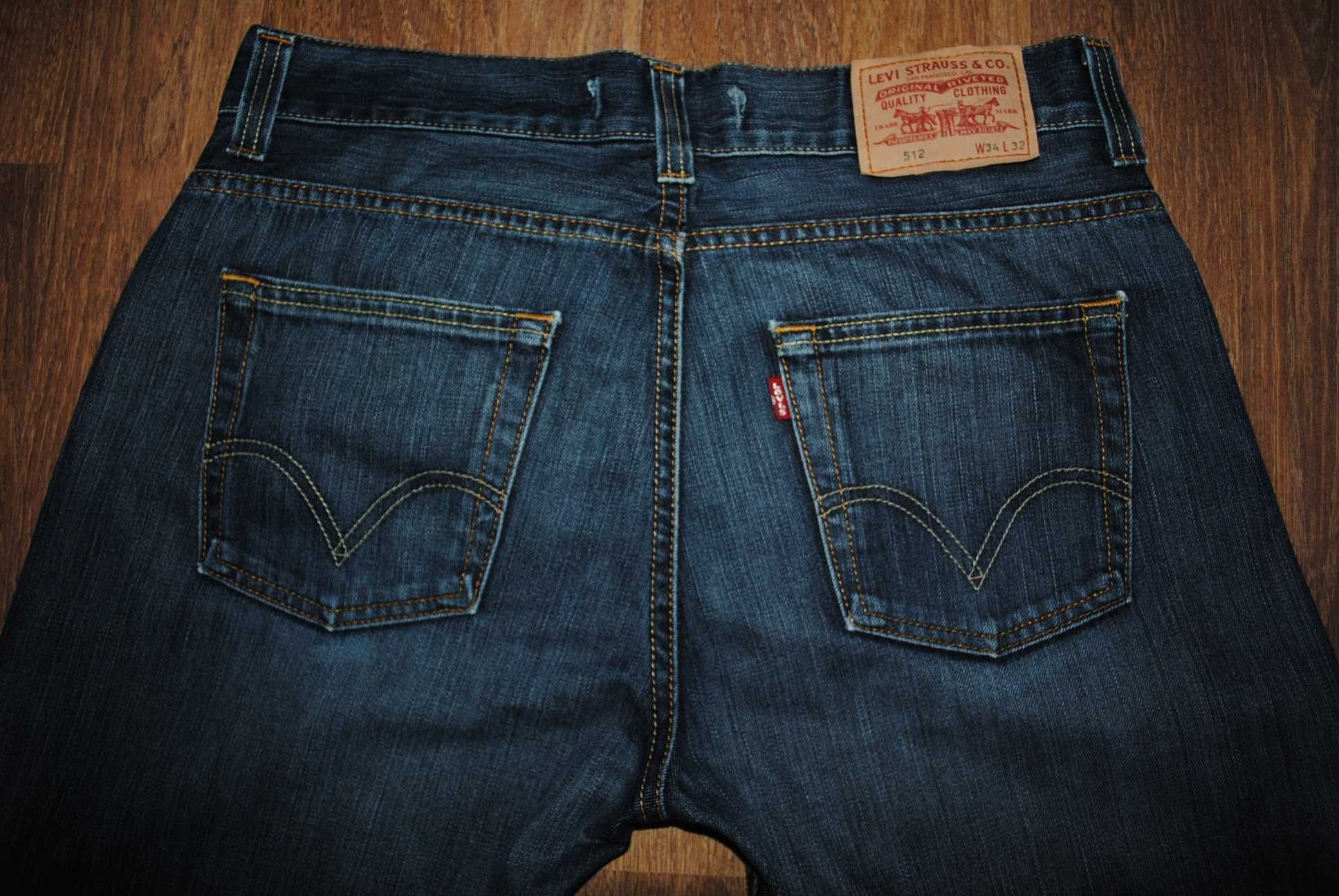 Джинсы Levis 512 34 32