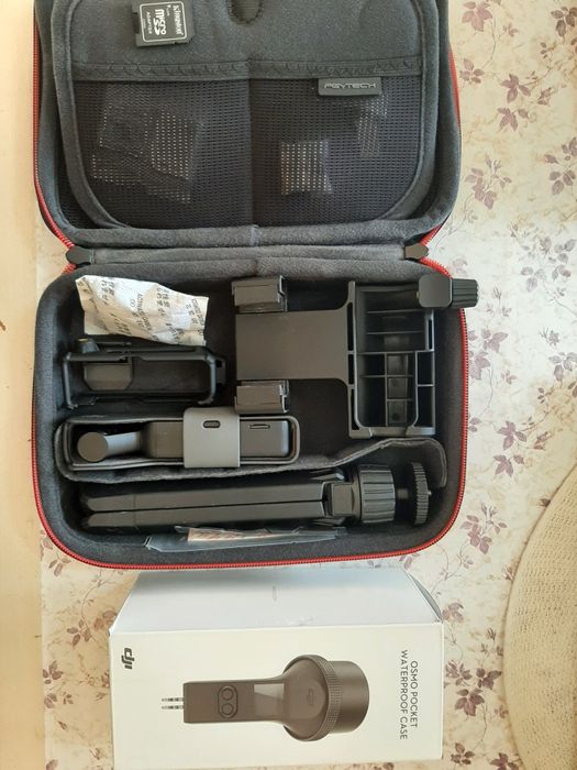 DJI Osmo Pocket 1 Diving (4K) com muitos ACESSÓRIOS como NOVA