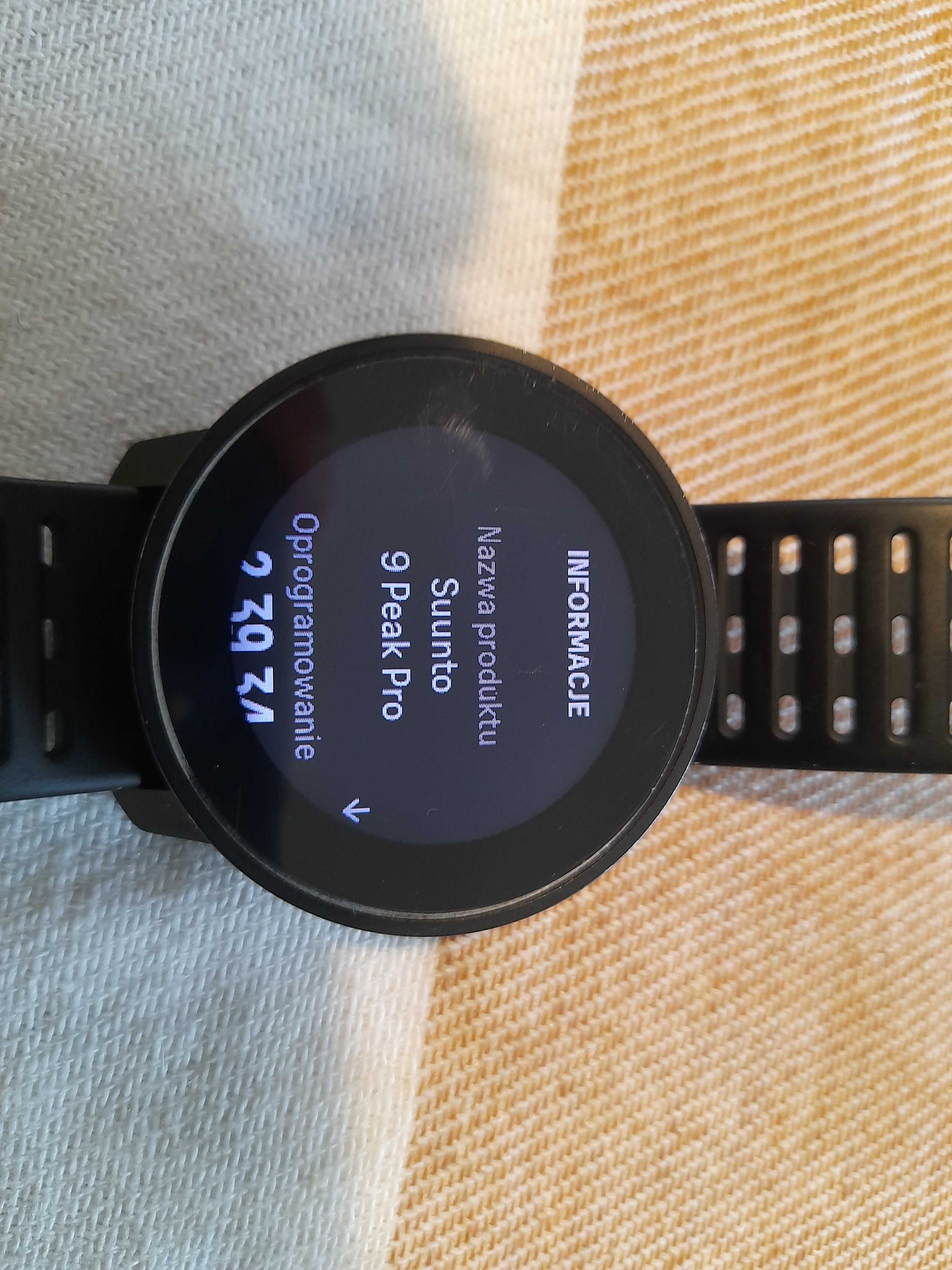 Zegarek Smartwatch Suunto 9 Peak Pro all black