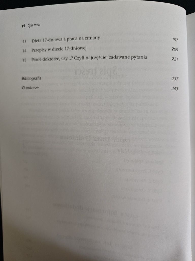 Książka Dieta 17-dniowa dr Mike Moreno